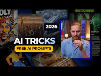 AI НЕЙРОСЕТИ 2026: FREE Промпты, Моушен без After Effects + Blender