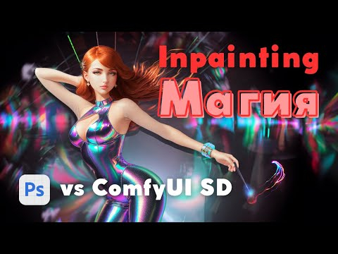 Adobe Firefly vs Stable Diffusion: кто победит в Inpainting?  Photoshop vs СomfyUI