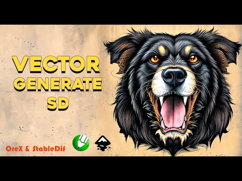 Векторный арт в Stable Diffusion и векторизация
