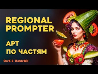 Regional Prompter  Делим prompt на части