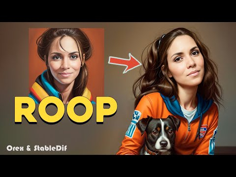 Замена лица по одному изображению с ROOP